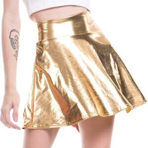 MIARHB Skirts Womens Faux Leather Skirt Slim A-Line Pleated Skirt High Waist Mini Skirt Plus Size Faldas Mujer Moda 2020