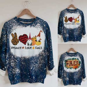 Women’s Oversized Hoodie Fashion Halloween Pumpkin Ghost Print Sweatshirt Autumn Long Sleeve Loose Hoodies Pullover Plus Size