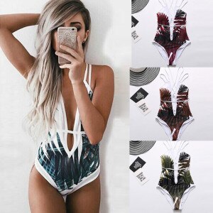 Sexy One Piece Large Swimsuit Closed Plus Size Swimwear Push Up Women’s Swimming Body Bathing Suit Female Beach Swim Pool Bather